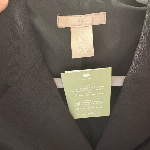 H&M Charcoal Blazer - Picture 2 of 5